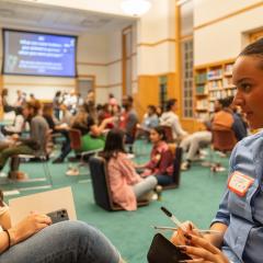 Participants in dialogue