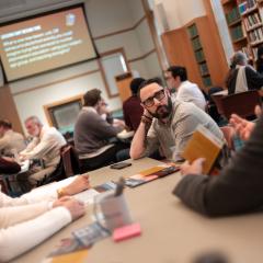 Discussion at the 2025 Educating for Peace Conference