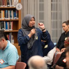 Q&A during the 2025 Ikeda Forum 