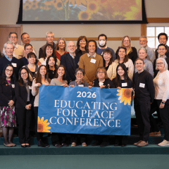 2026 Educating for Peace Conference Group Photo