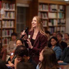 Q&A during the 2026 Ikeda Forum
