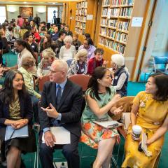 Paired discussion at 2023 Ikeda Forum