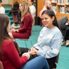 Paired icebreaker during the Dec 2023 Dialogue Nights