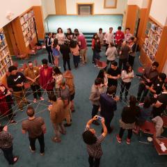 Activity at the May 2019 Dialogue Nights at the Ikeda Center