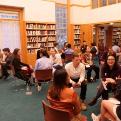 Breakout groups during the May 2023 Dialogue Nights