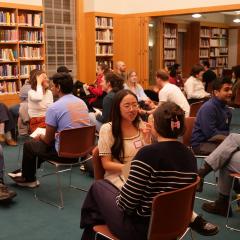 Speed-connecting at Feb 2025 Dialogue Nights Lite