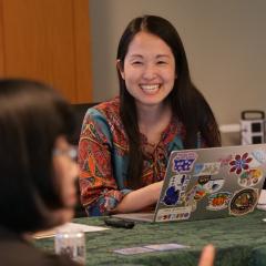 Candid shot of fellow at the 2025 Education Fellows Seminar