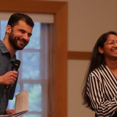 ICYC members Cam and Shreya at June 2026 DNL