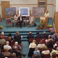 2004 Ikeda Forum Ginny Benson introduces the event