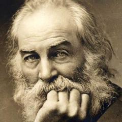 Walt Whitman portrait