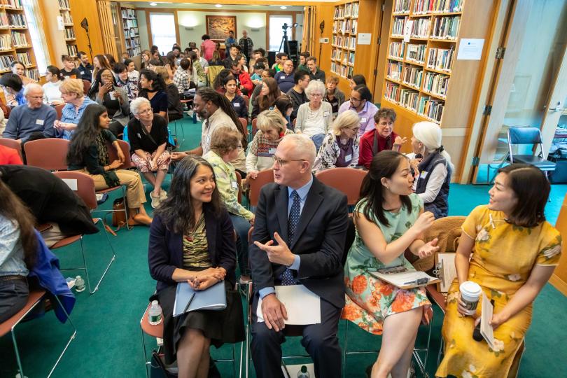 Paired discussion at 2023 Ikeda Forum
