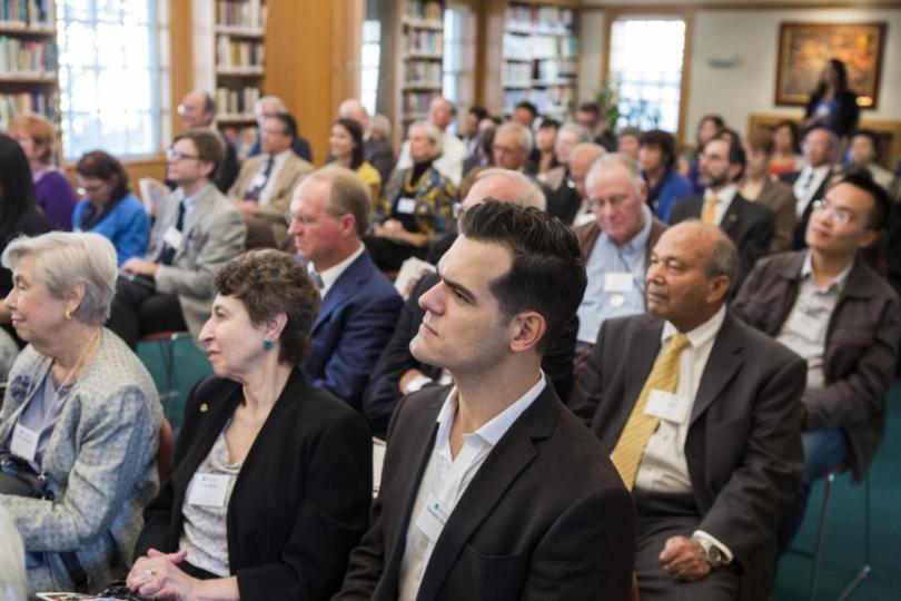 Audience at the 20th anniversary gathering