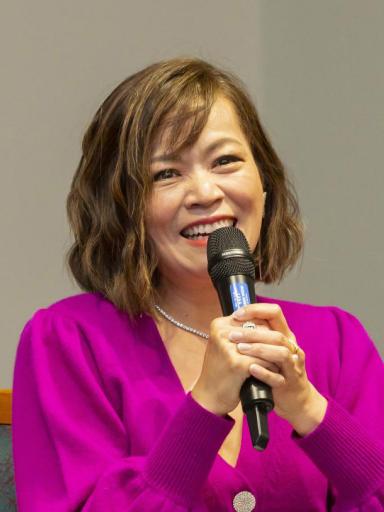 Shirley Tang speaking