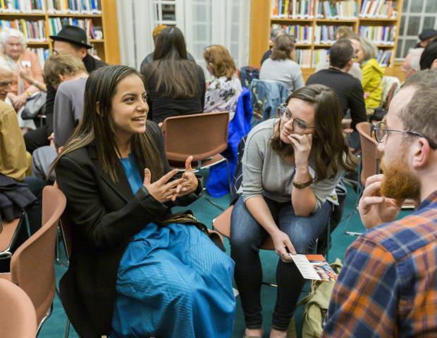 Participants engage in dialogue at the 2019 Ikeda Forum