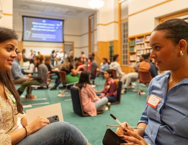 Participants in dialogue 