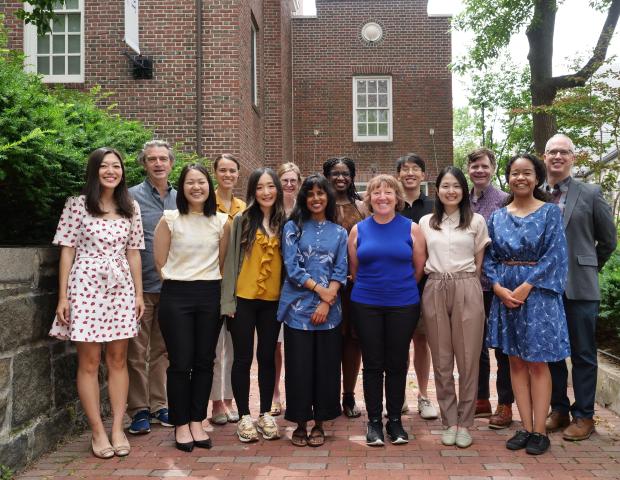 2022 Global Citizens Seminar students and scholars at the Ikeda Center