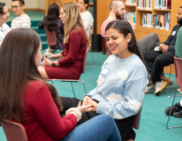 Paired icebreaker during the Dec 2023 Dialogue Nights