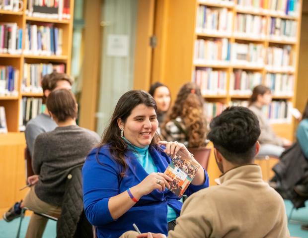Paired icebreaker during the Dec 2023 Dialogue Nights