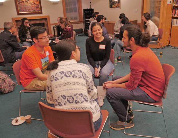 Breakout group during the March 2023 Dialogue Nights