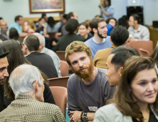 Participants engage in dialogue at the 2019 Ikeda Forum