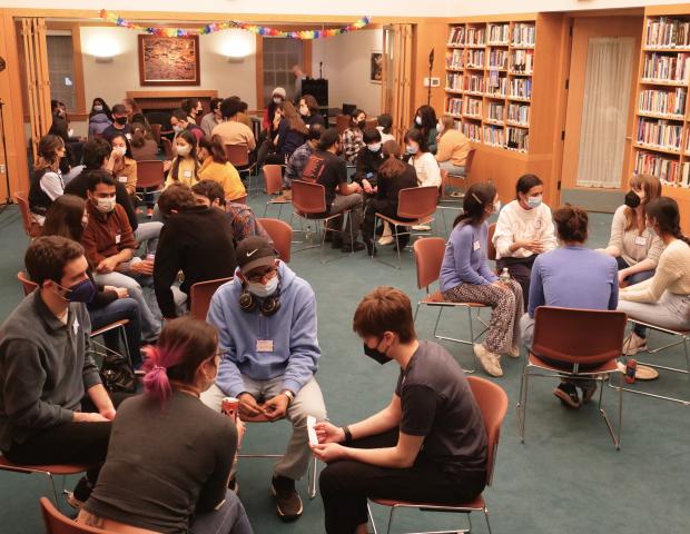 Breakout groups during the Feb 2023 Dialogue Nights