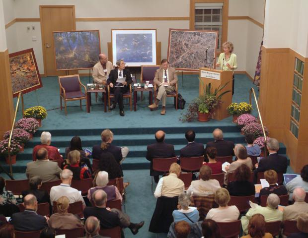 2004 Ikeda Forum Ginny Benson introduces the event