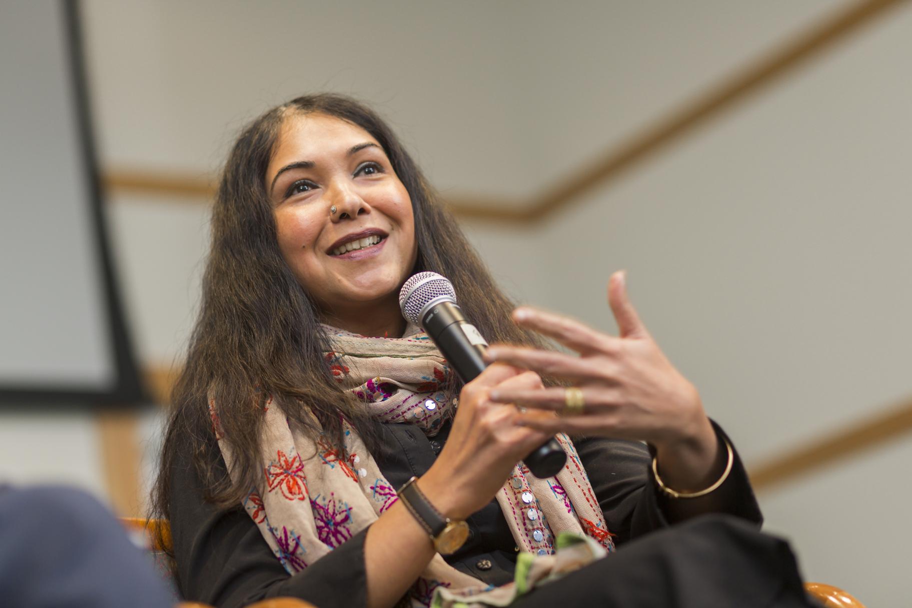 Dr. Elora Chowdhury speaks at the 2018 Ikeda Forum