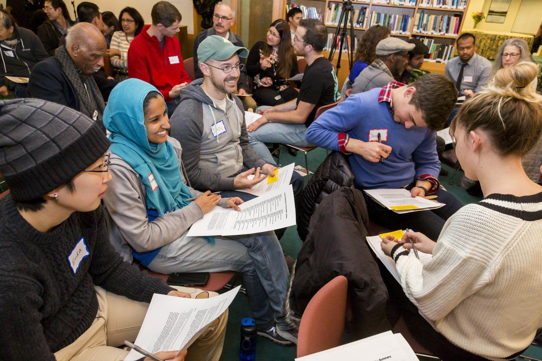 Breakout group during the 2018 Ikeda Forum on human rights