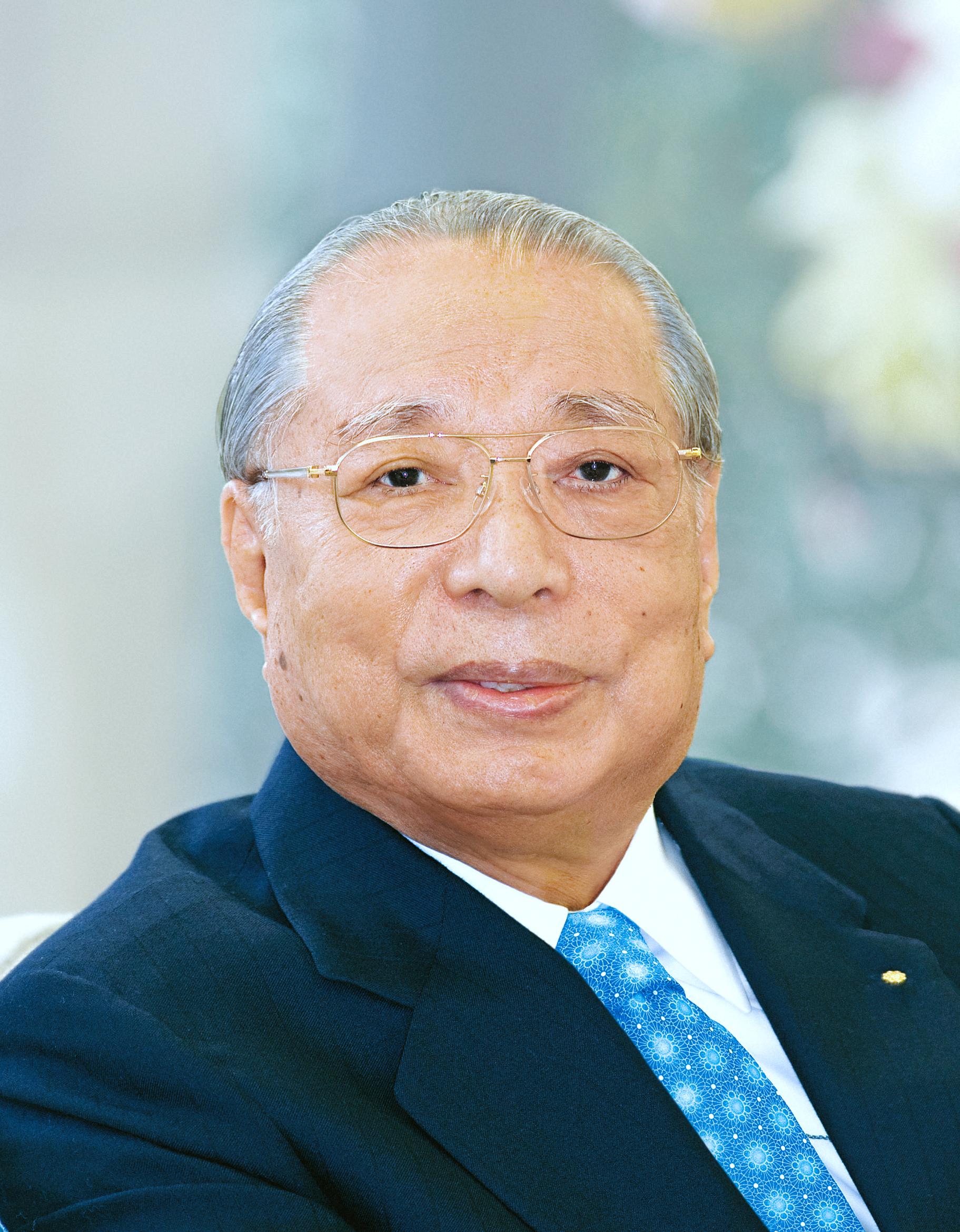 Official headshot of Daisaku Ikeda 