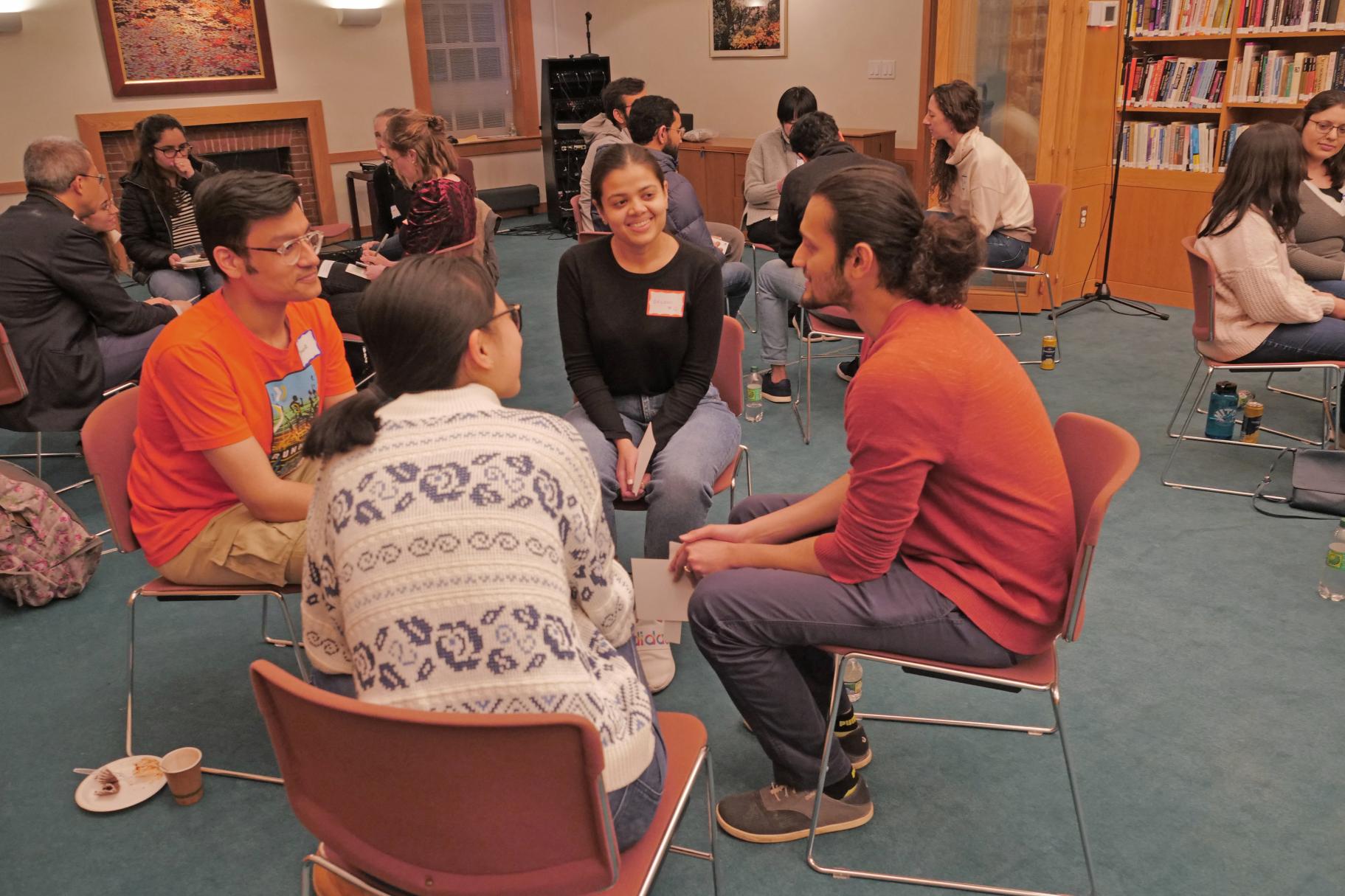 Breakout group during the March 2023 Dialogue Nights