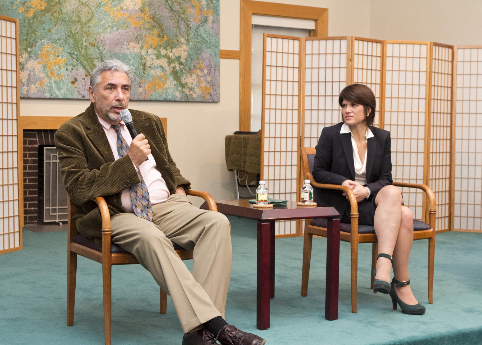 2012 Ikeda Forum speakers on the first panel discussion