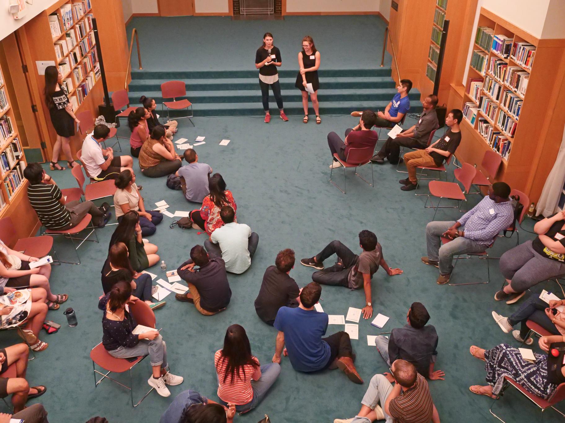 Two youth Anna and Chloe share their experience during the Aug 2019 Dialogue Nights on friendship