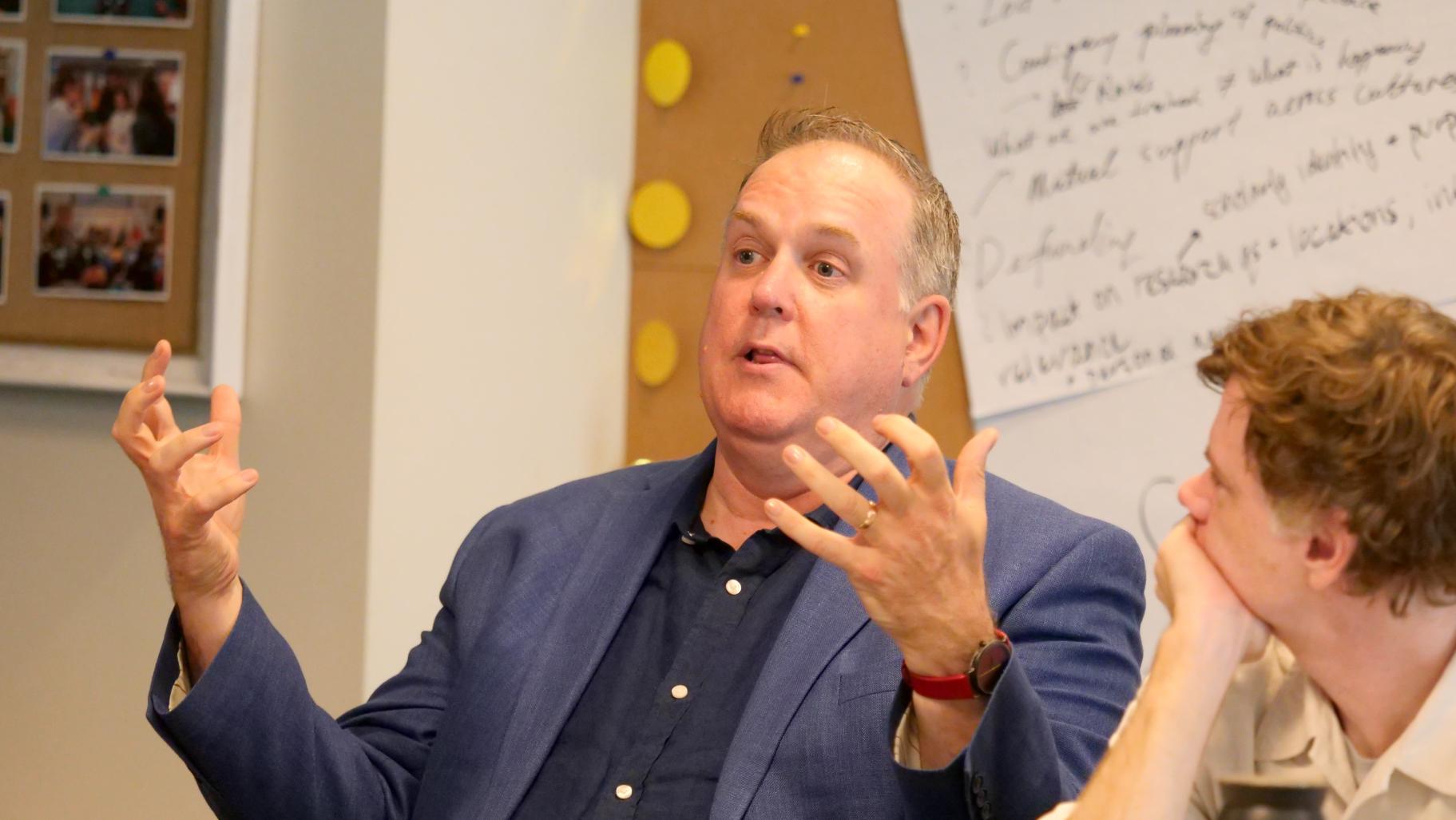 Dr. Tim McCarthy speaking at the 2025 Global Citizens Seminar