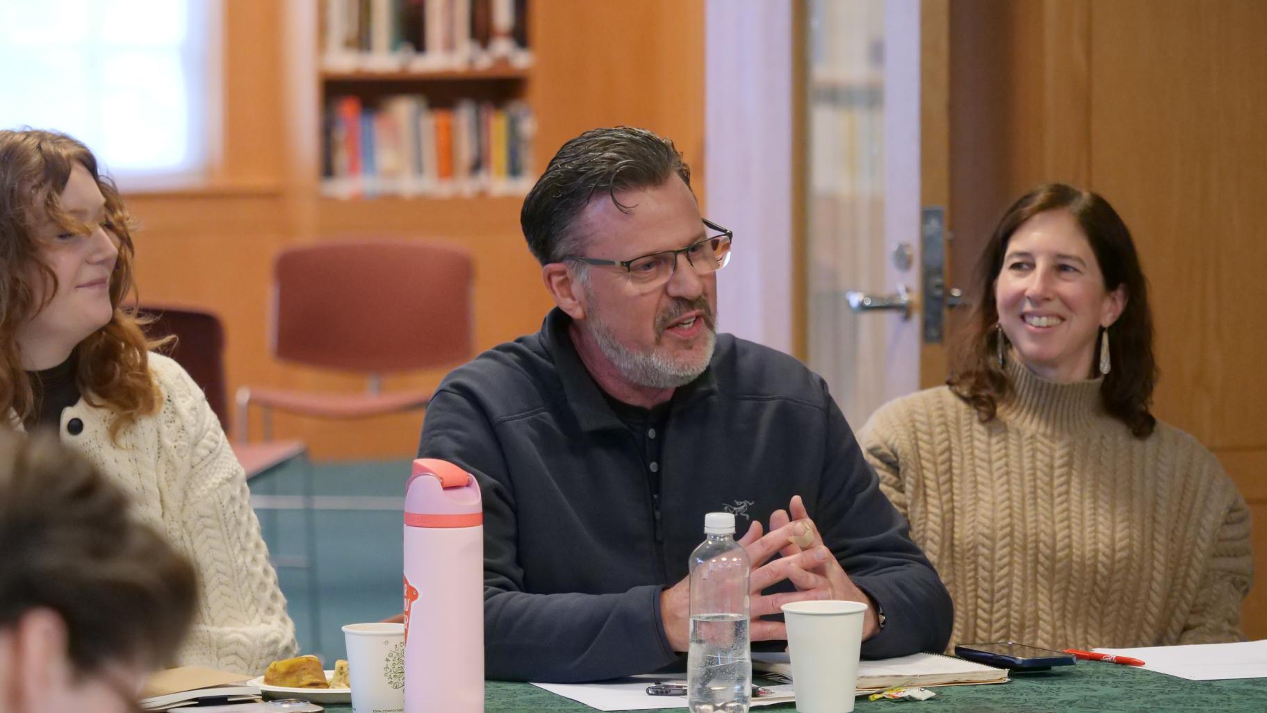 Michael Christ speaking during the SUA LC panel discussion