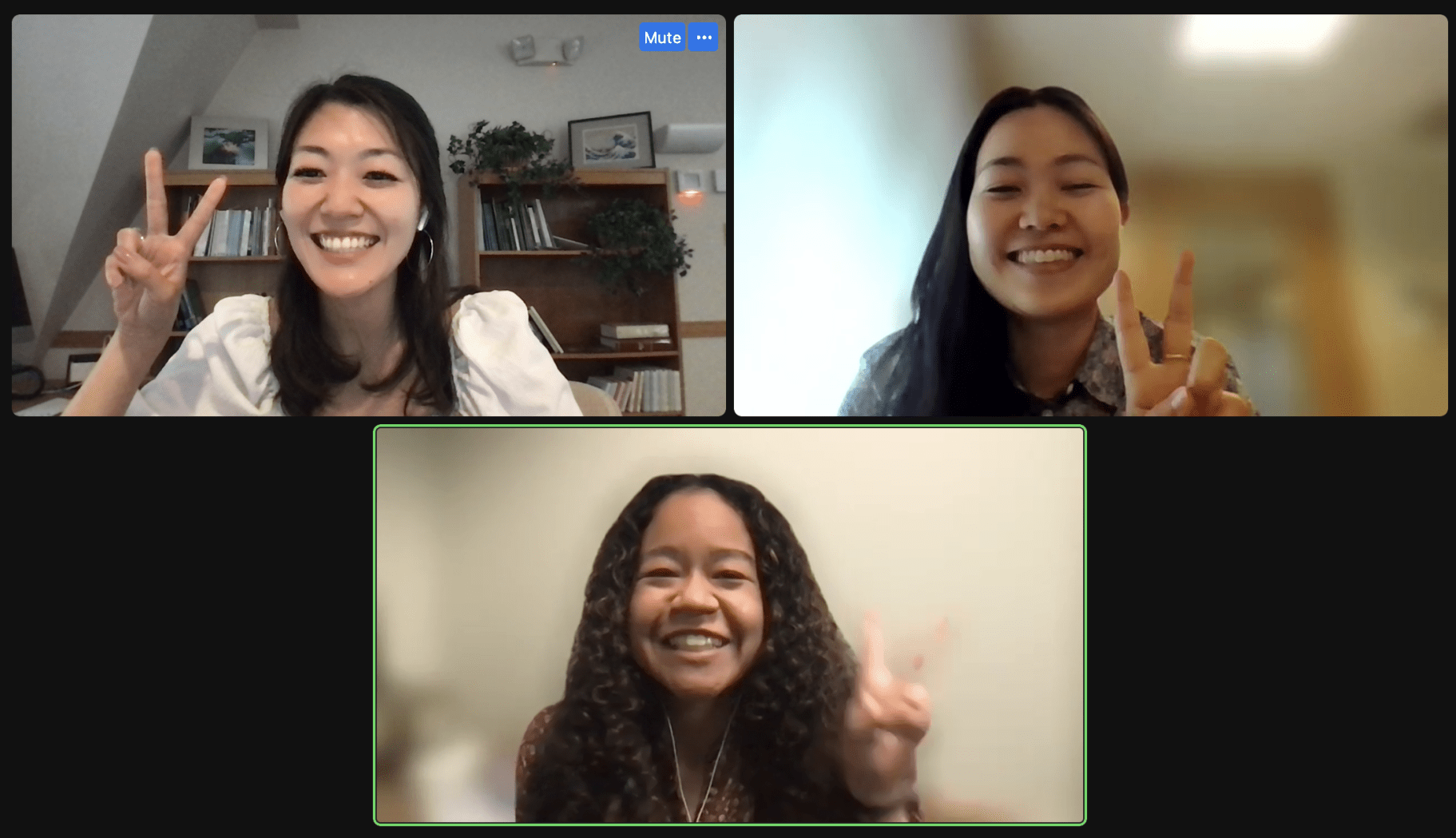 Lillian I, Anri Tanabe, and Preandra Noel on the Dialogue Studio