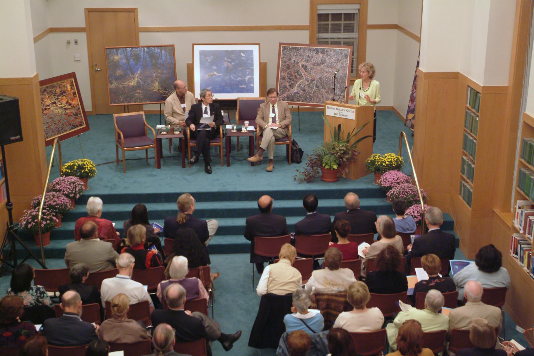 2004 Ikeda Forum Virginia Straus introduces event